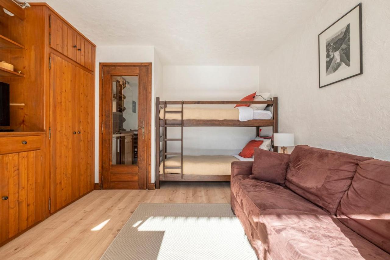 Nice Studio With Balcony In 샤모니 외부 사진